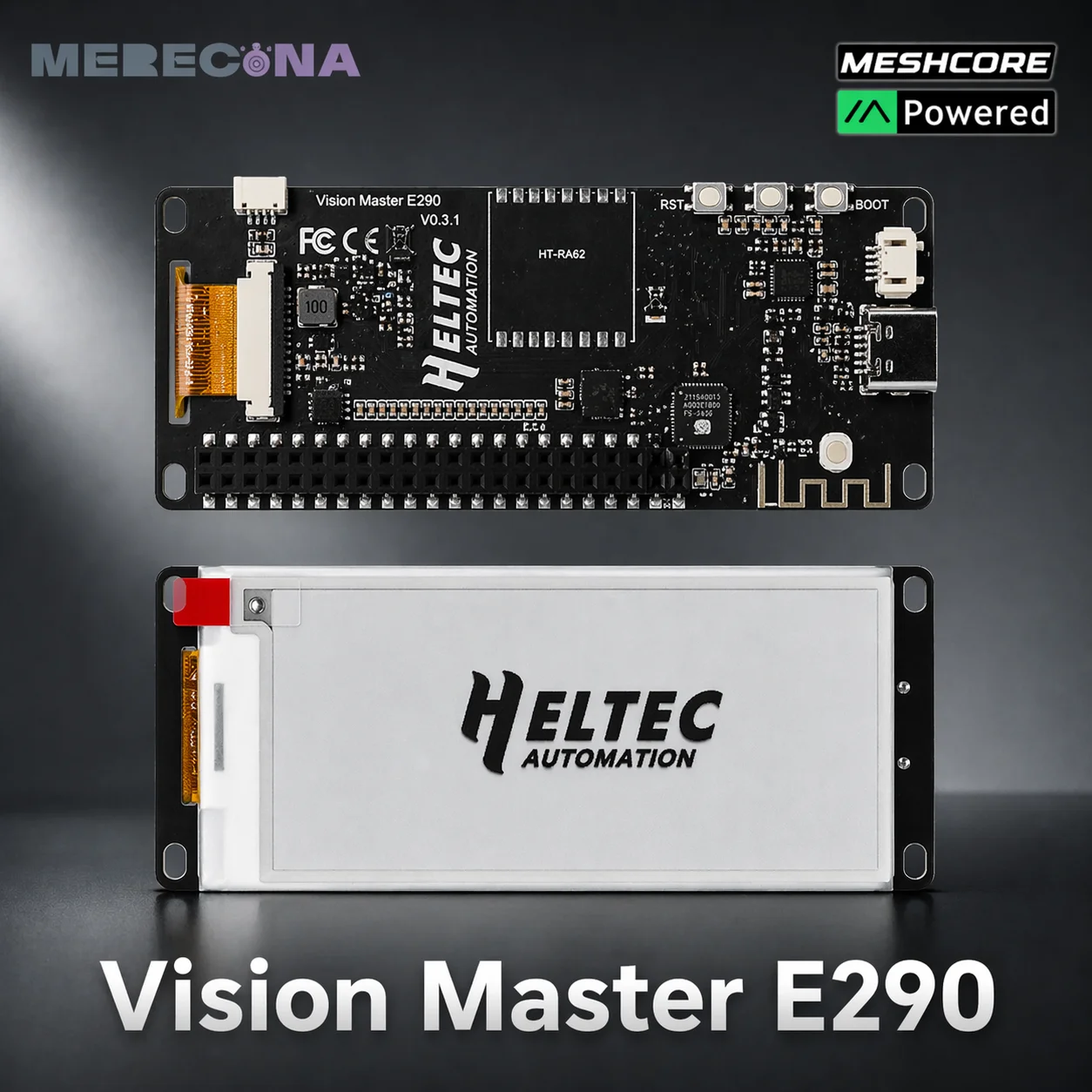 

Heltec Vision Master E290 Meshtastic ESP32 LoRa Display с дисплеем на электронных чернилах для Arduino, умный ценник, монитор, отладочная плата, Bluetooth, WiFi