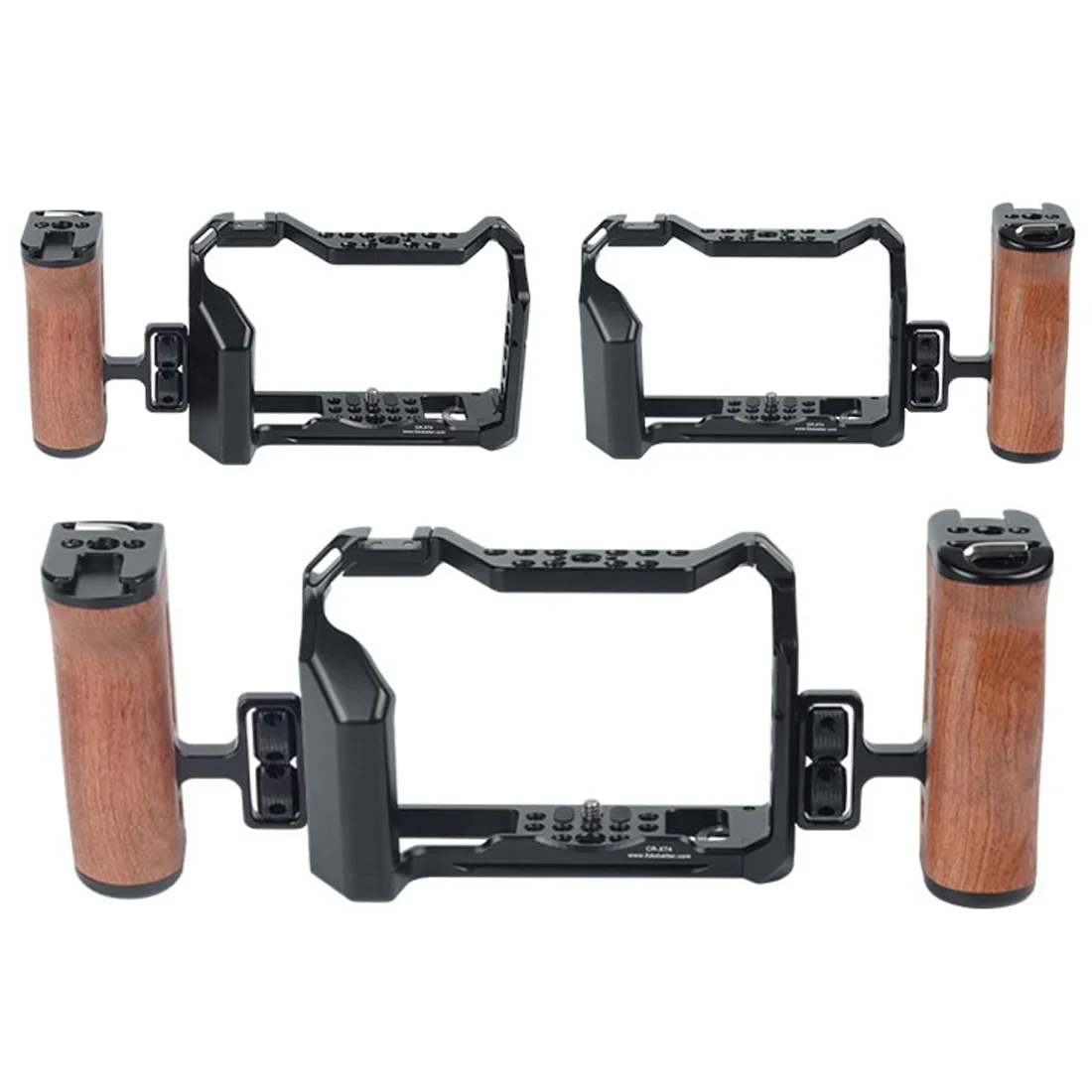 Topcine Universele Camerakooi Houten Handvat Aan De Zijkant, Voor Video-Rig Video-Grafie Accessoires Mobiele Filmbeugel