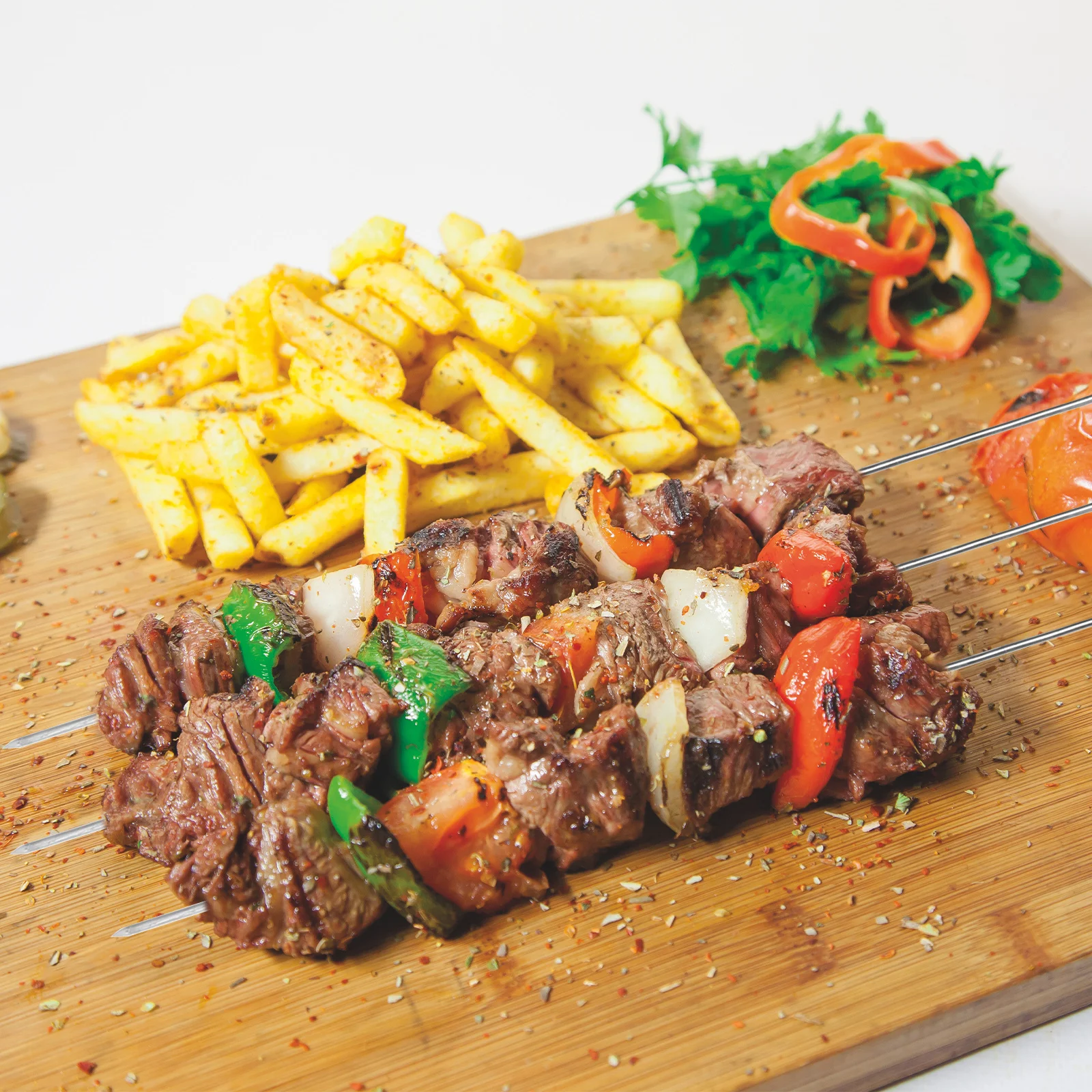 

100Pcs 33cm Silver Stainless Steel Bbq Needles Durable Portable for Camping Hiking Picnic Grilling Outdoor Activities