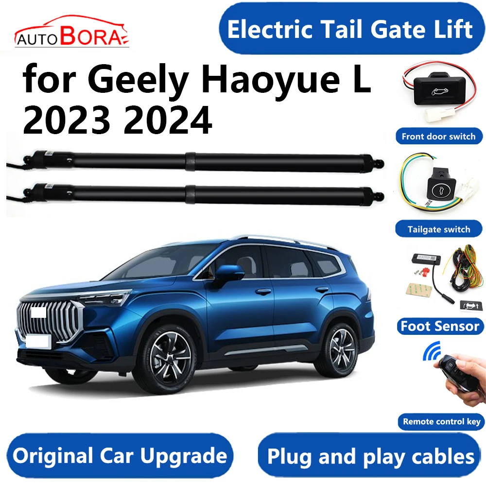 

AutoBora Car Electric Tail Gate Lift System Power Liftgate Kit Auto Automatic Tailgate Opener for Geely Haoyue L 2023 2024