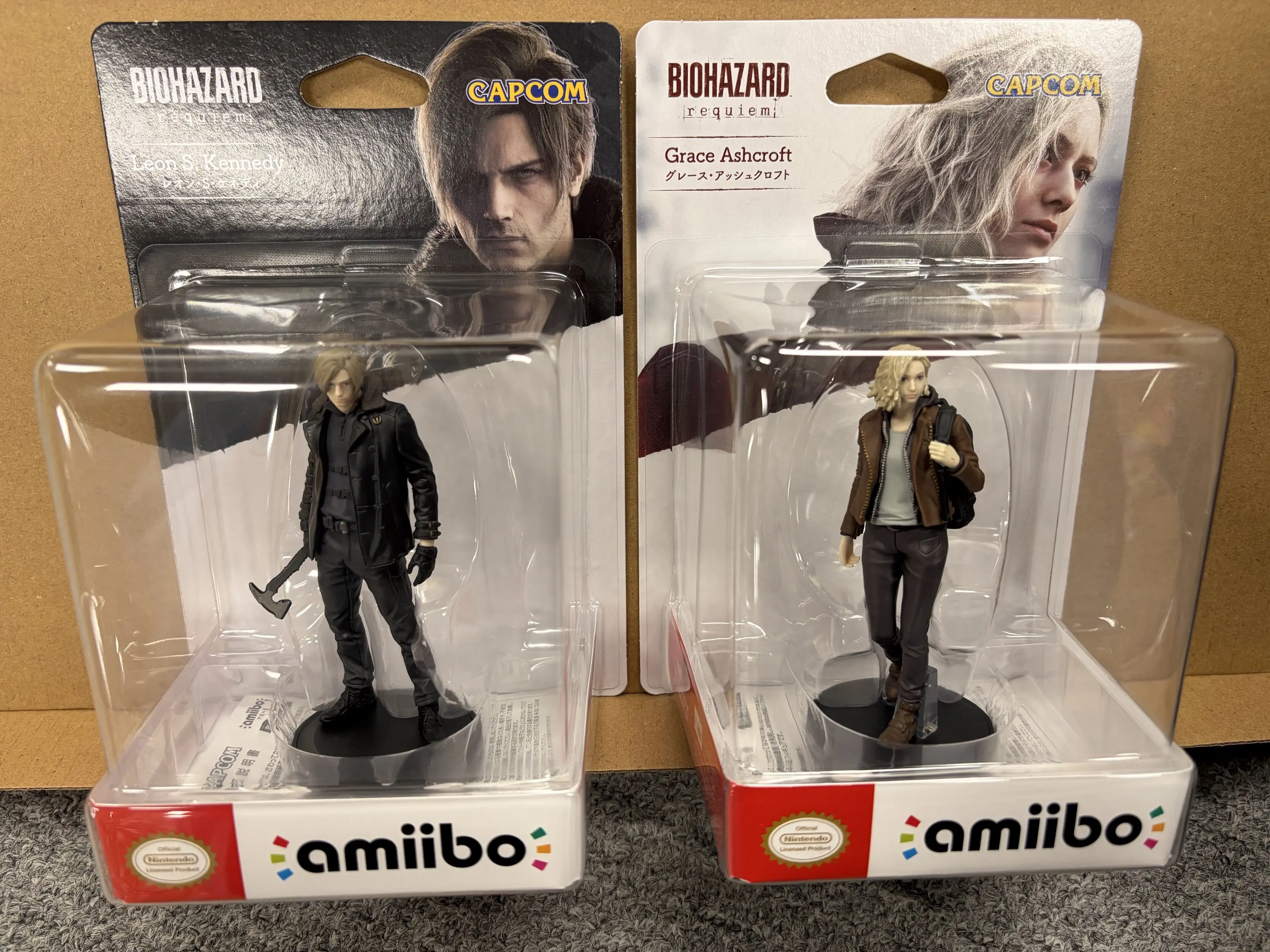 Фигурка Леона Грейса из игры RER, настольная статуэтка с Amiibo для взрослых, украшение для коллекционеров-энтузиастов.