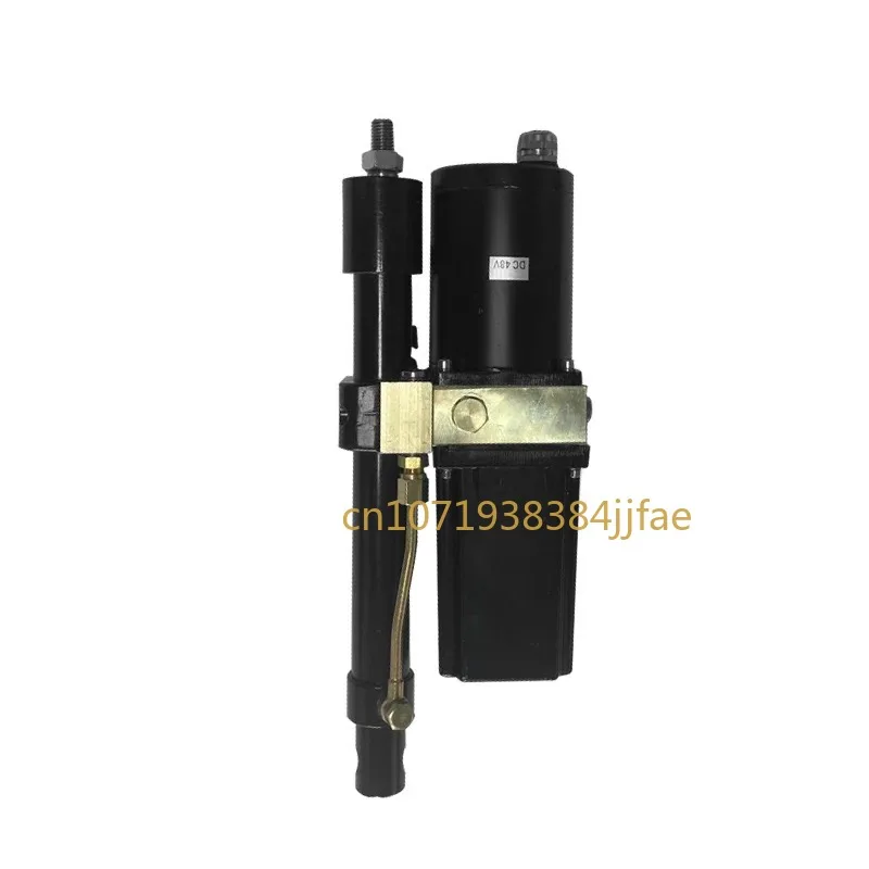 New 0.4T Overload 12V/24V DC  200mm Stroke 26-30mm/s Speed Electro Hydraulic Linear Actuator for Electric Vehicle Lift