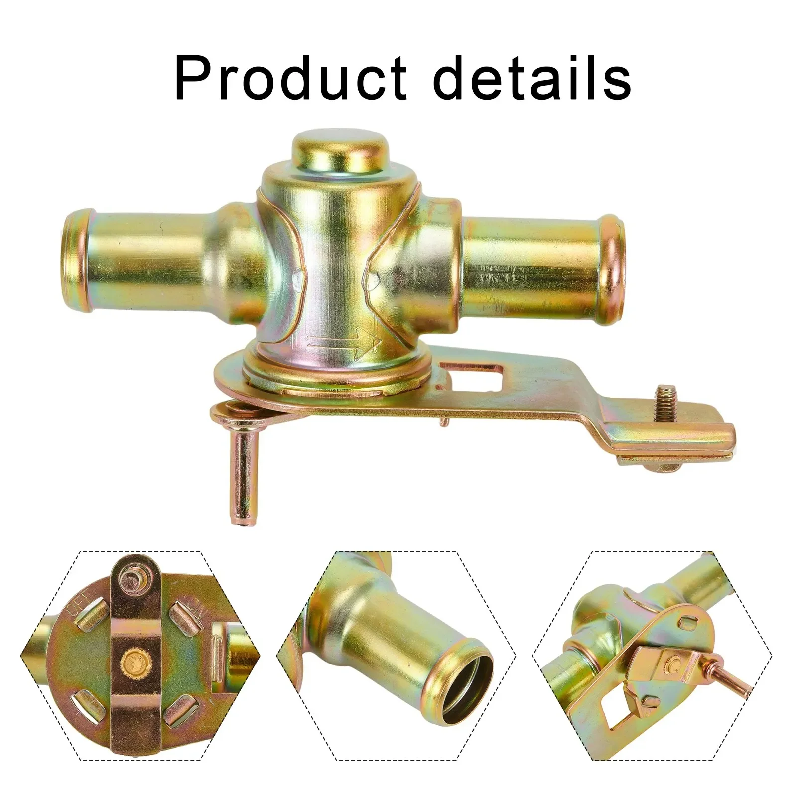 

Heater Tap Valve 16mm (5/8 ) Cable Operated Inline For Automotive And Hot Rod Applications Compatible With Various Machinery