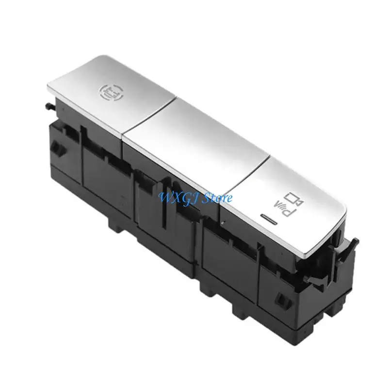 37JE Quick Response Weatherproof High Sensitivity Ergonomic Parking Brake Button Unit Assembly Corrosion Resistant 4N0959673F