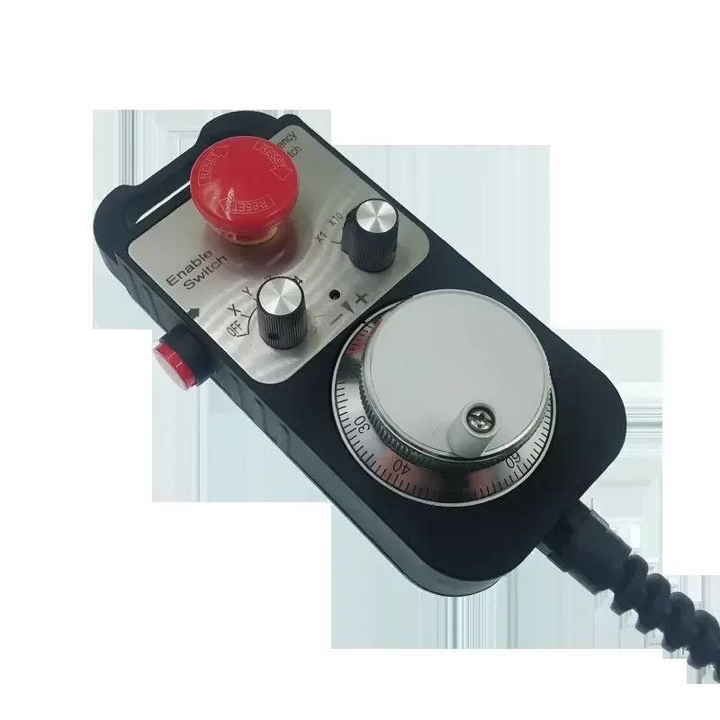 25PPR 12VDC system numerical control controller 6-axis manual pulse generator, handwheel sensor with emergency