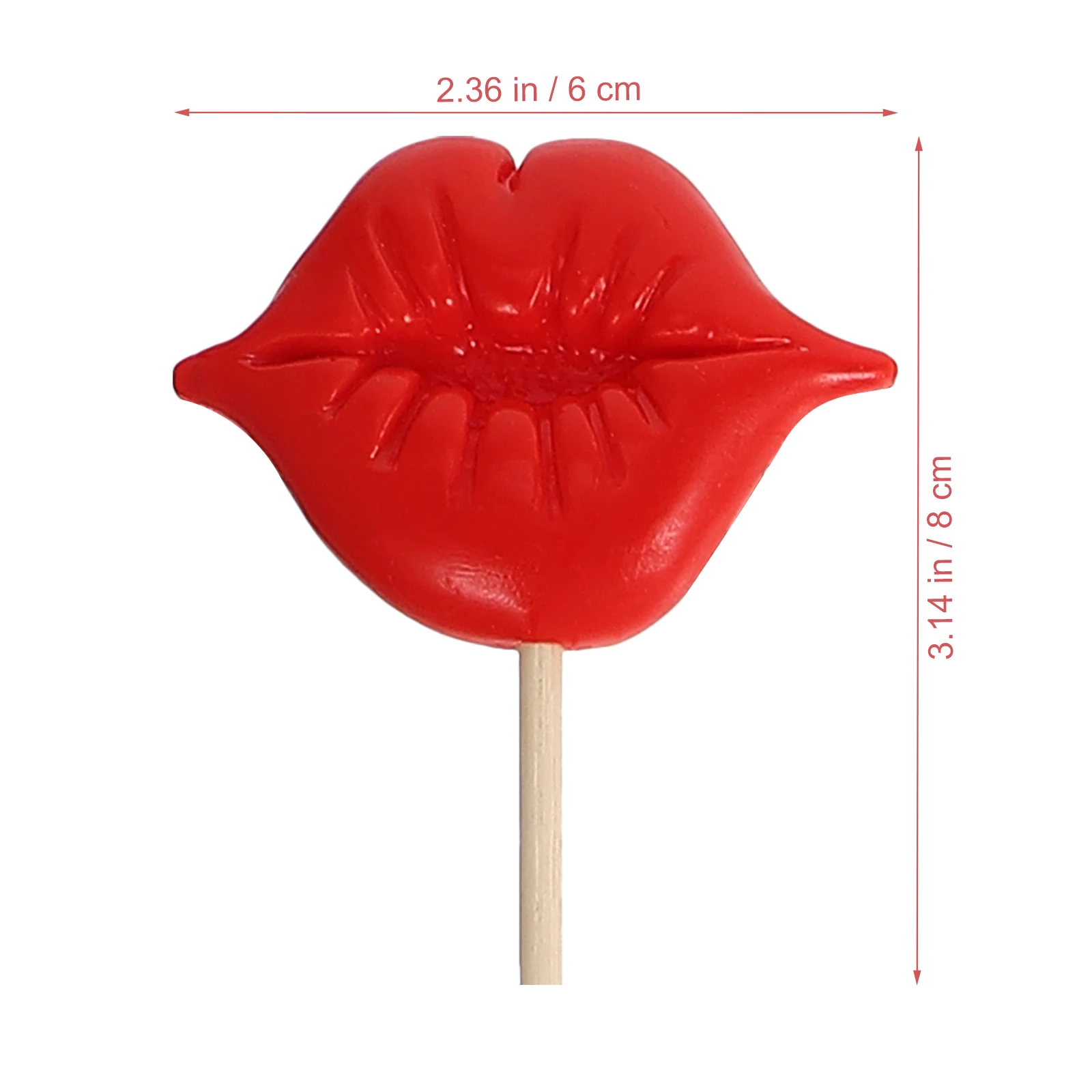 

8Pcs Red Lips Photo Booth Props Funny Mouth Selfie Props for Wedding Birthday Graduation Party Supplies Going Party
