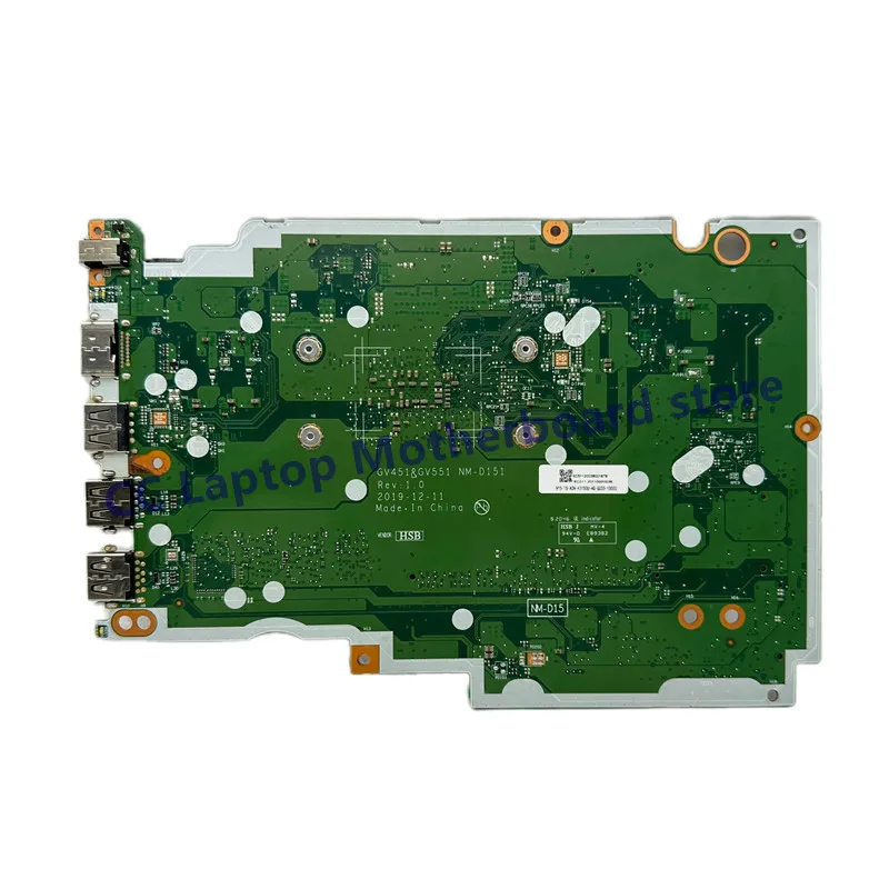 NM-D151 Für Lenovo IdeaPad V14-ADA V15-ADA Laptop Motherboard Mit 3020/3050/R3/R5/R7 CPU RAM: 0GB/4GB 100% getestet Funktioniert Gut