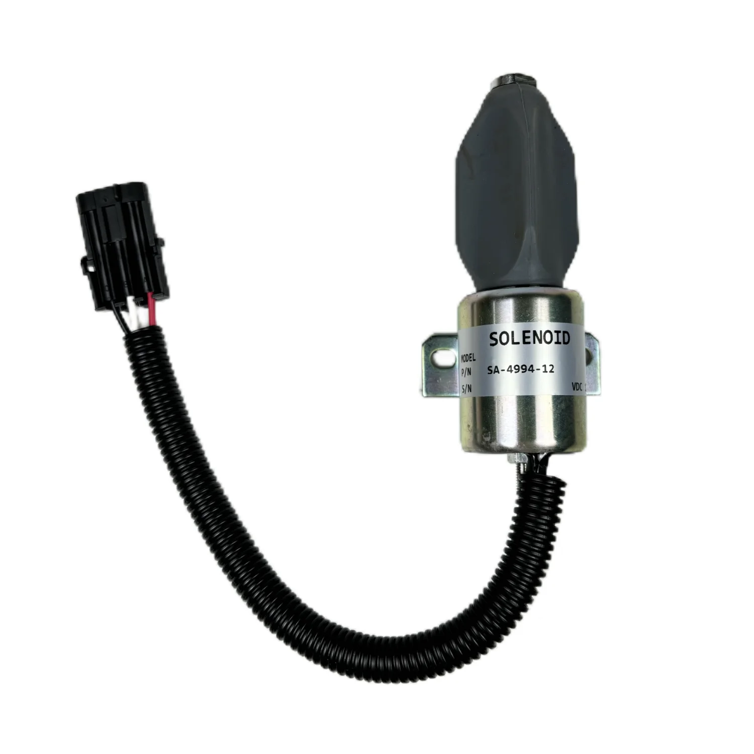 12V Fuel Shutoff Solenoid SA-4994-12 1757ES-12E8ULB1S5 For Woodward 1700 Series High Quality