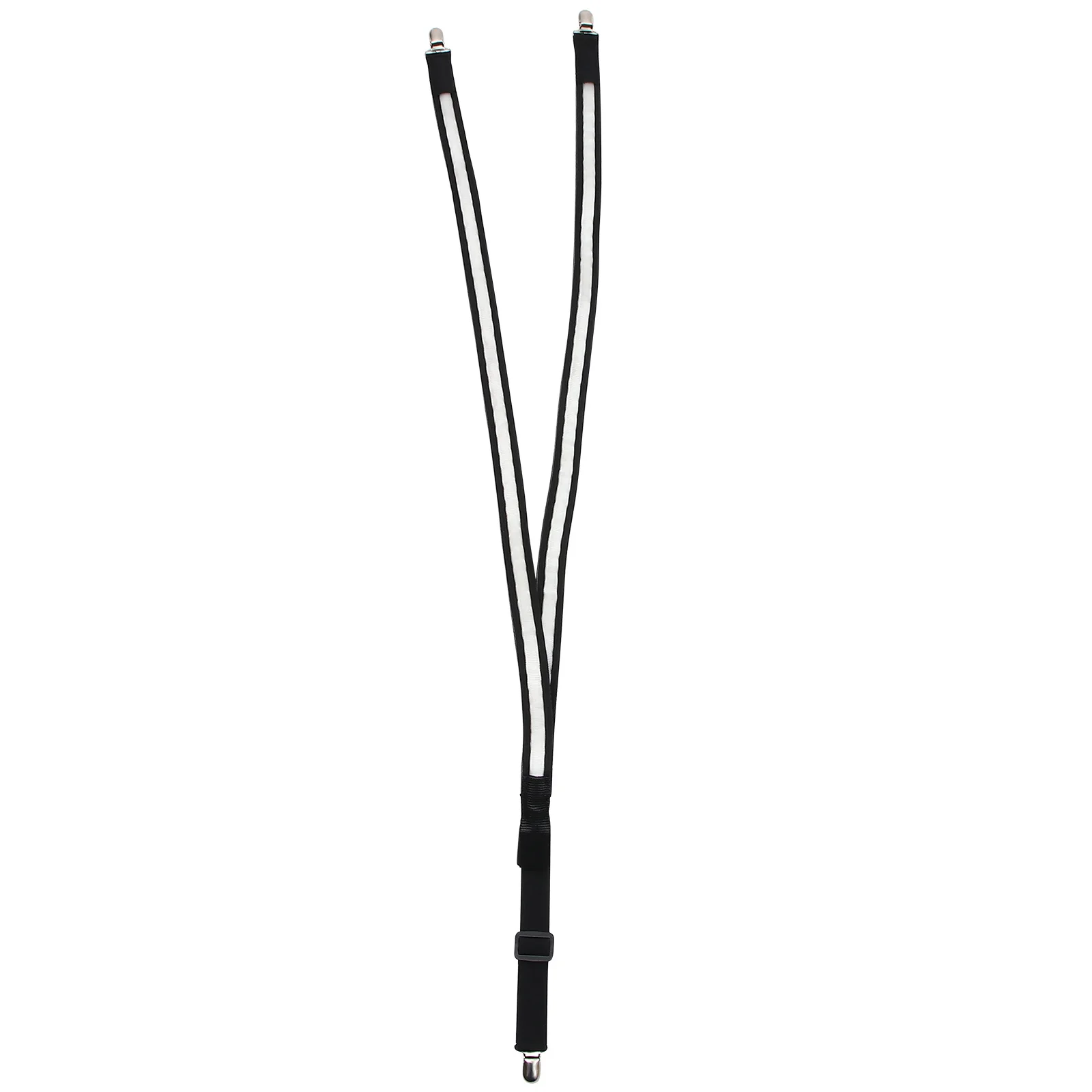 حمالات بمشبك LED باللون الأسود على شكل حرف Y وأقواس مرنة قابلة للتعديل وأضواء متوهجة لملابس حفلات المهرجانات غير الرسمية #5