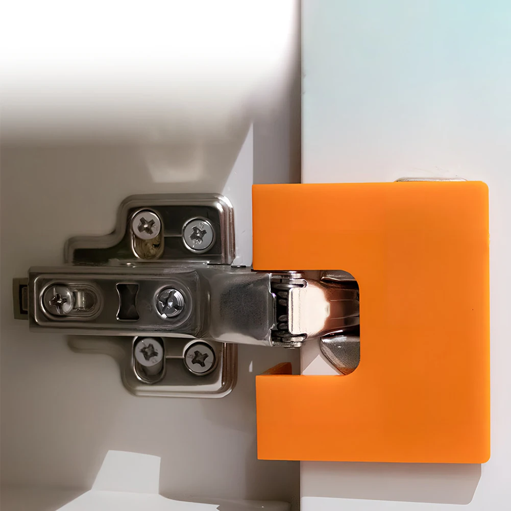 Magnetic Hinge Installation And Fixing Tool For Interior, Bathroom, And Study Doors With 90° Right-Angle Design