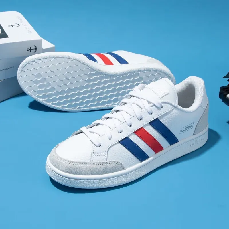 ADIDAS GRAND COURT SE buty męskie obuwie codzienne buty sportowe buty na deskorolkę odporne na zużycie oddychające trampki H02029