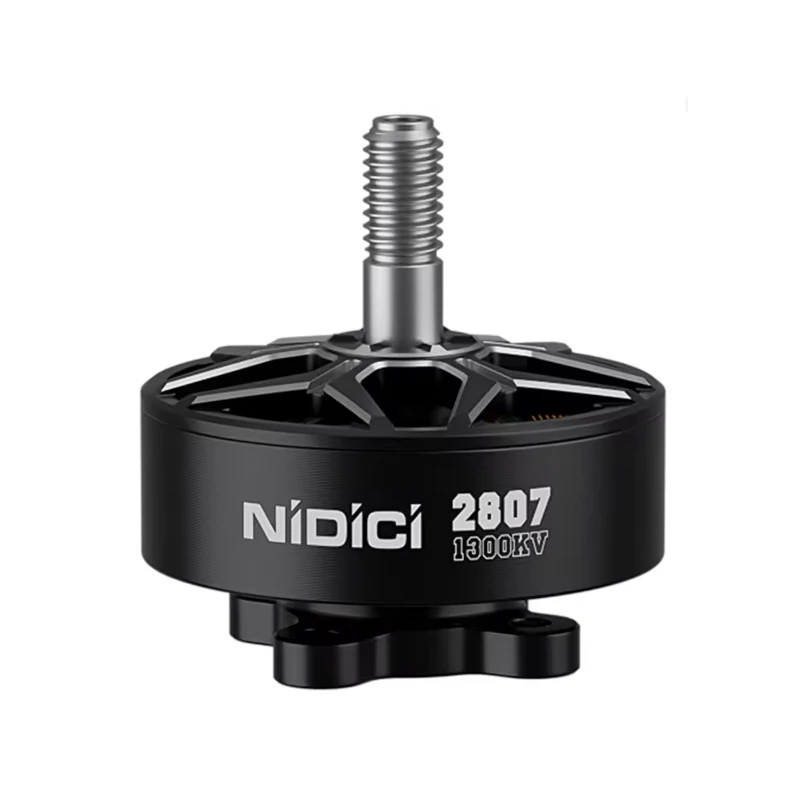 IFlight NIDICI 2807 1300KV Motor sin escobillas eje de 5 mm Compatible con hélice de 7 pulgadas para RC FPV Drone