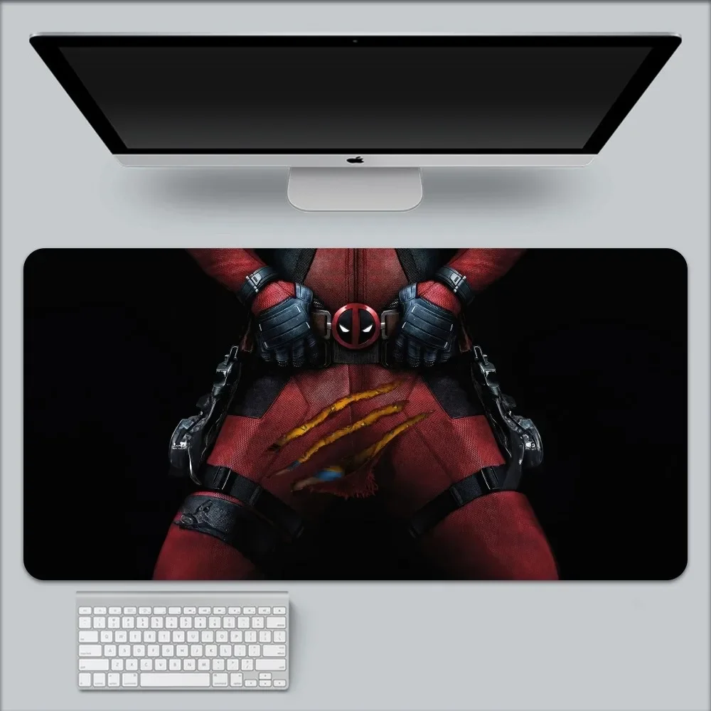 

D-Deadpool & Wolverine Mouse Pad Large Gaming Compute Gamer PC Keyboard Mouses Mat