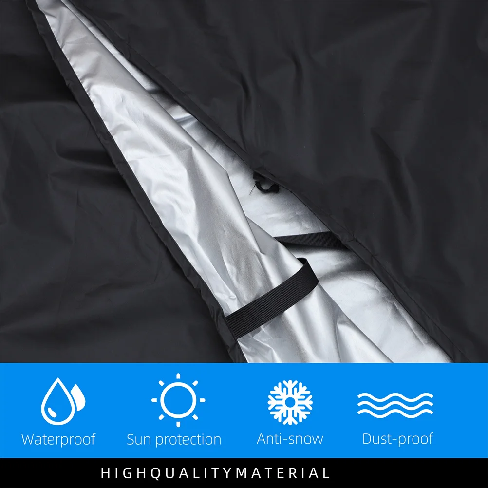 2Pcs Outdoor Beach Chair Covers Waterproof Lounge Chair Covers Patio Sunlounger Protectors Dustproof Uv Proof Furniture Cover