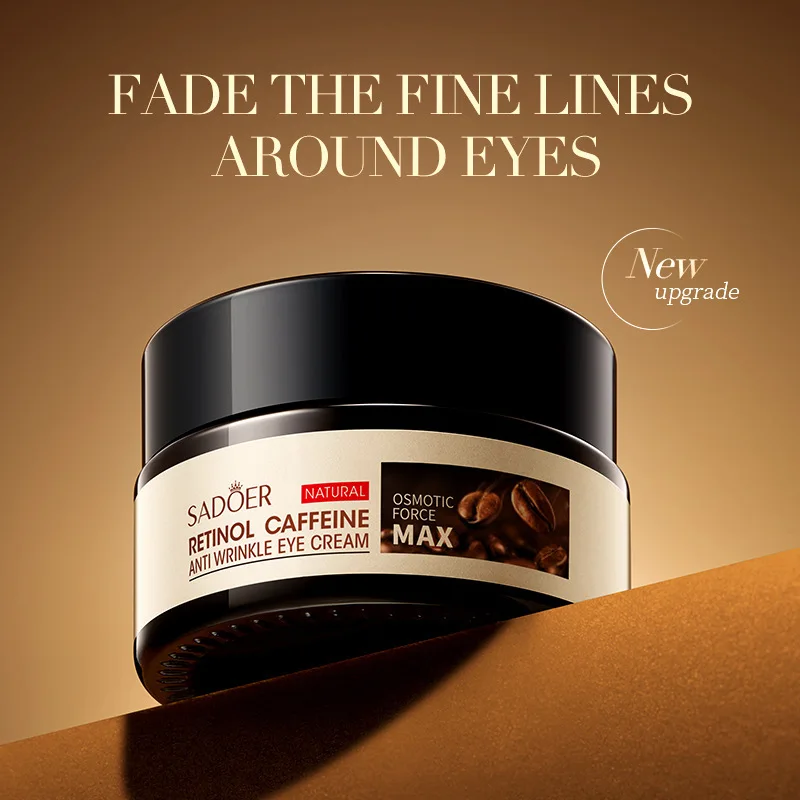 Retinol Caffeine Anti Wrinkle Skin Care Product Set Eye Cream Face Cream