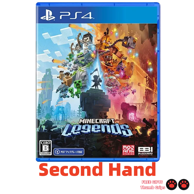 

Sony Playstatio4 PS4 Genuine Second Hand Game CD Minecraft Legends Playstation4 Game Card SONY Ps4 Games Minecraft Legends