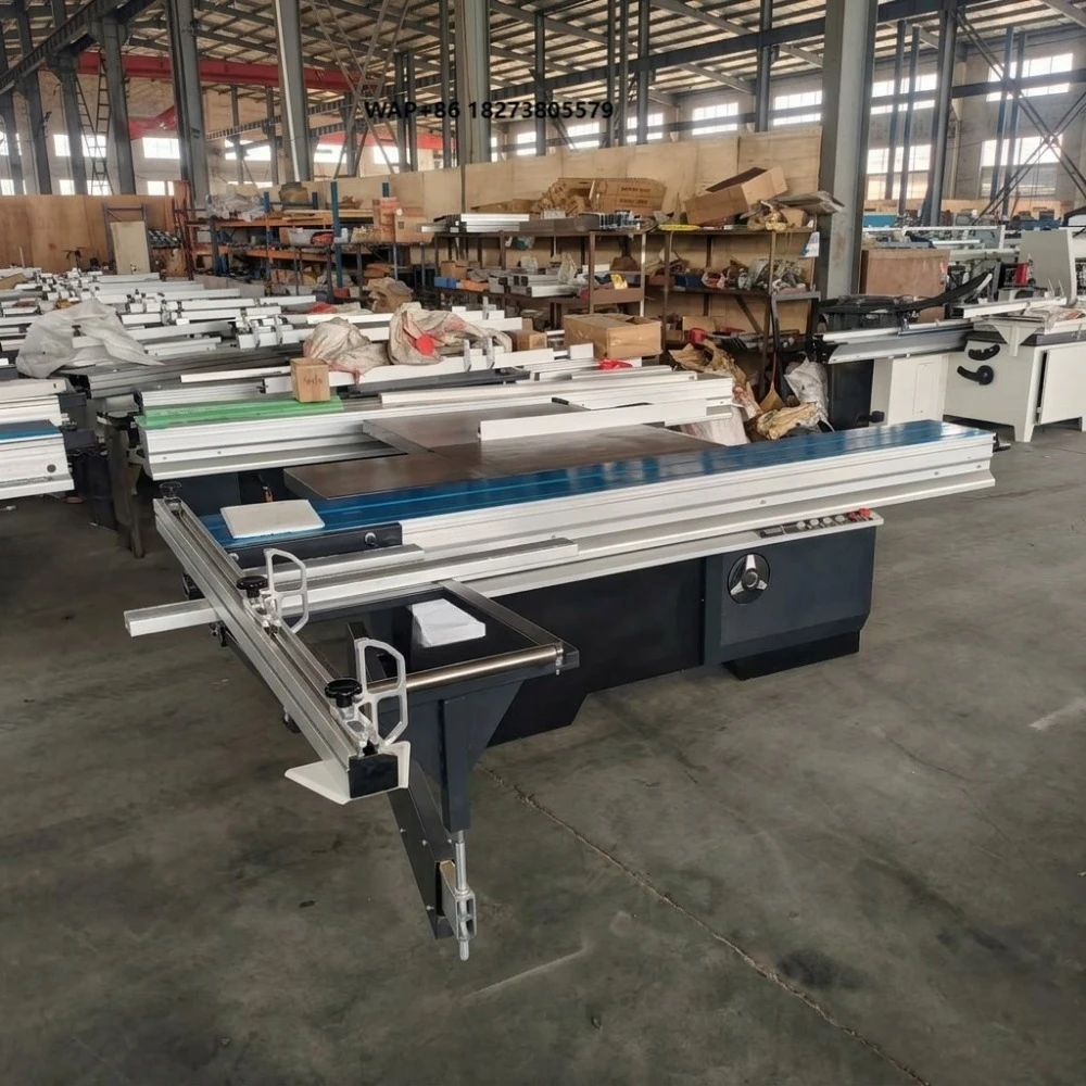 Horizontal Motorized Woodworking Panel Saw Sliding Table Saw Machine High Efficiency Eco-Friendly High-Accuracy