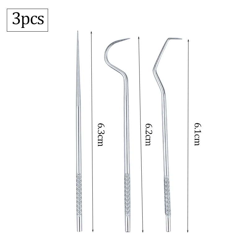 ステンレス製つまようじセット、歯間清掃、歯石除去、口腔清掃用、収納チューブ付き、再利用可能