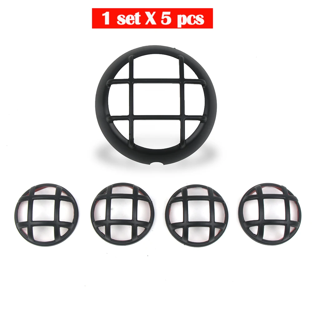 Motorcycle Matt Black Headlight Turn Signal Taillight Grill Cover For Honda Cross Cub 110 CC110  Cub Indicator Lamp Protector