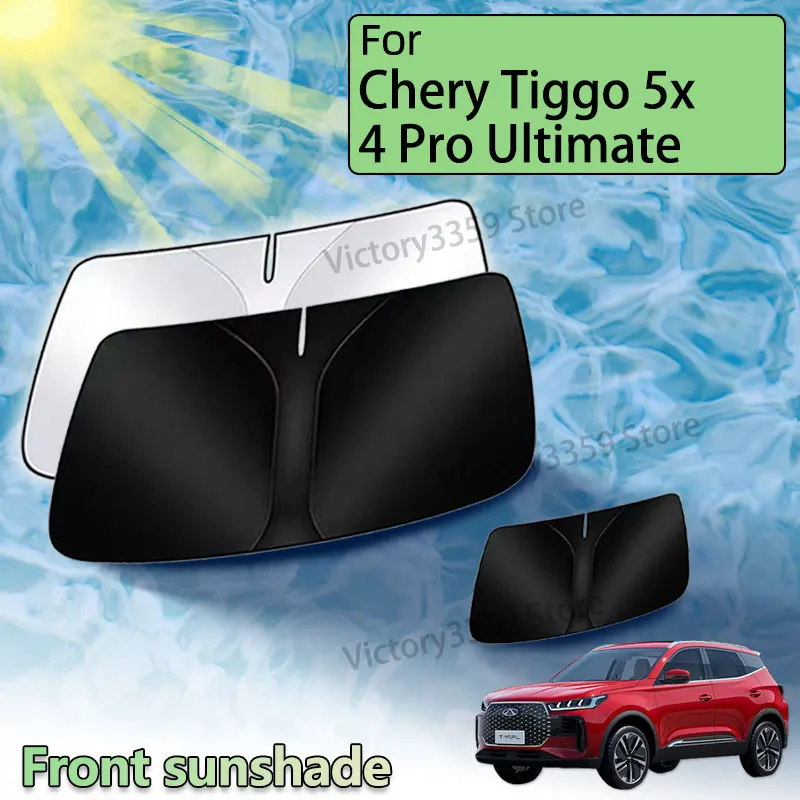 

Front Sunshades For Chery Tiggo 5x 3 4 Pro Ultimate 2025 2026 2027 Hybrid Accessories Window Sun Protection UV Sunscreen Parts