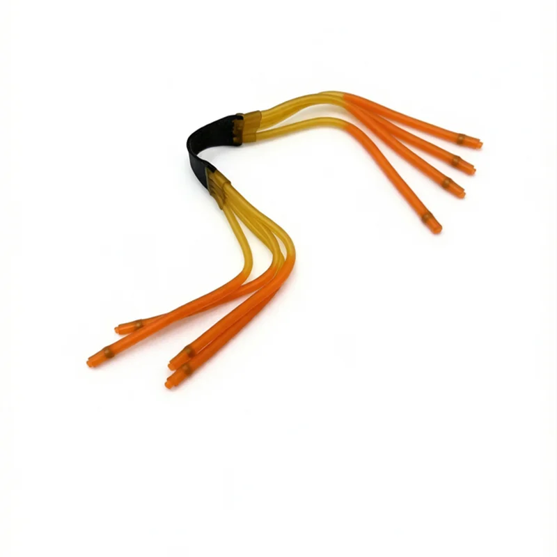 2Pcs High Stretch 8 Strands Double Layer Natural Latex Rubber Bands 2050-1745 Freeze Resistant Elastic Bands