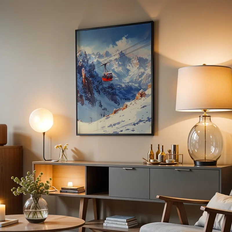 العمارة الألمانية المائية طباعة فنية ، بافاريا سيتي سكيب اللوحة المشارك قماش ميونيخ Garmisch أوغسبورغ ديكور جدران المنزل هدية #2