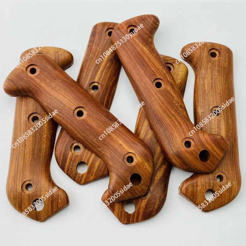 3 Types Custom Natural Solid Wood Knife Handle Scales For  BK2 BK9 Knives Grip DIY Make Accessories Parts WIth Screws