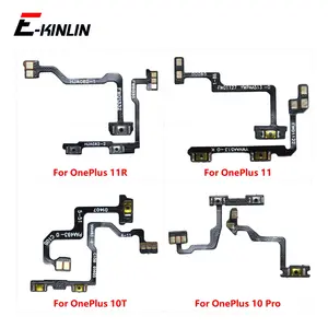 Bilashmart OnePlus 12 11 11R 10R 10T 10 Pro Side Power ON OFF Volume Camera Key Button Switch Flex Cable Ribbon Repair Parts