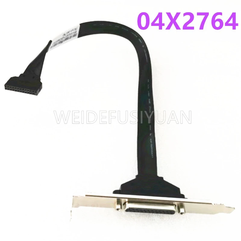 Cable de datos deflector de puerto paralelo LPT para impresora de placa base de 25 pines para Lenovo B250 B360 Q270 Q370 04X2763 04X2764
