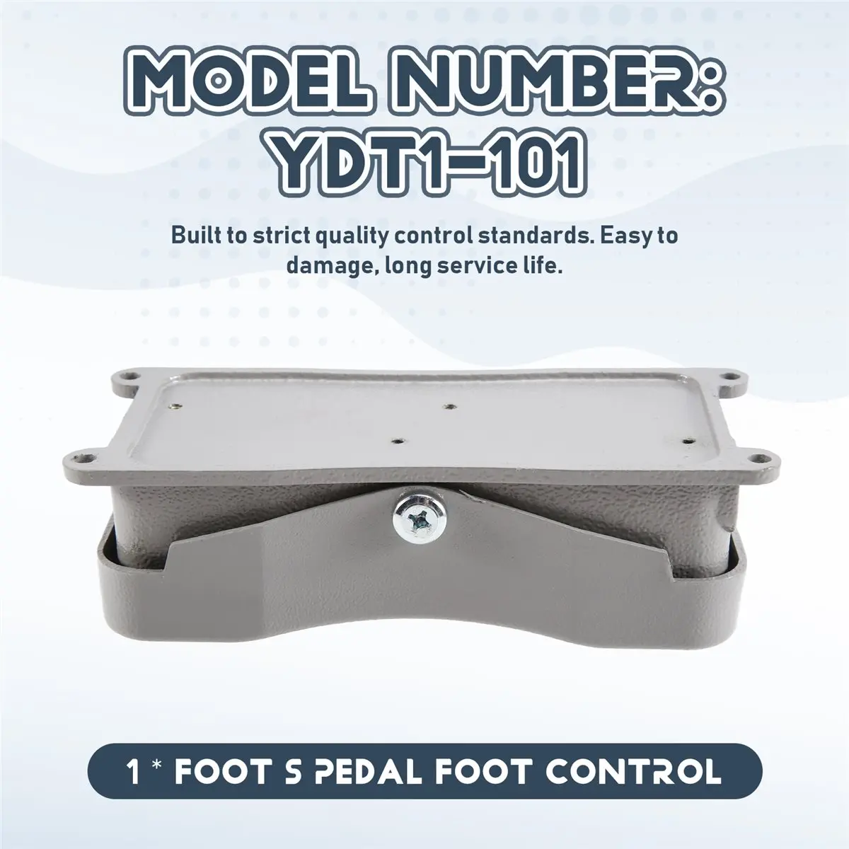 forfor YDT1-101 Foot S Pedal Foot Control Reverse S 250V 5A Double Control