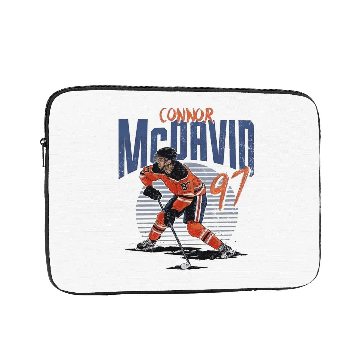 

Connor McDavid 97 For Edmonton Oilers Fans Laptop Sleeve Cover Bag Notebook Bag Sleeve Tablet Shockproof Case Bag