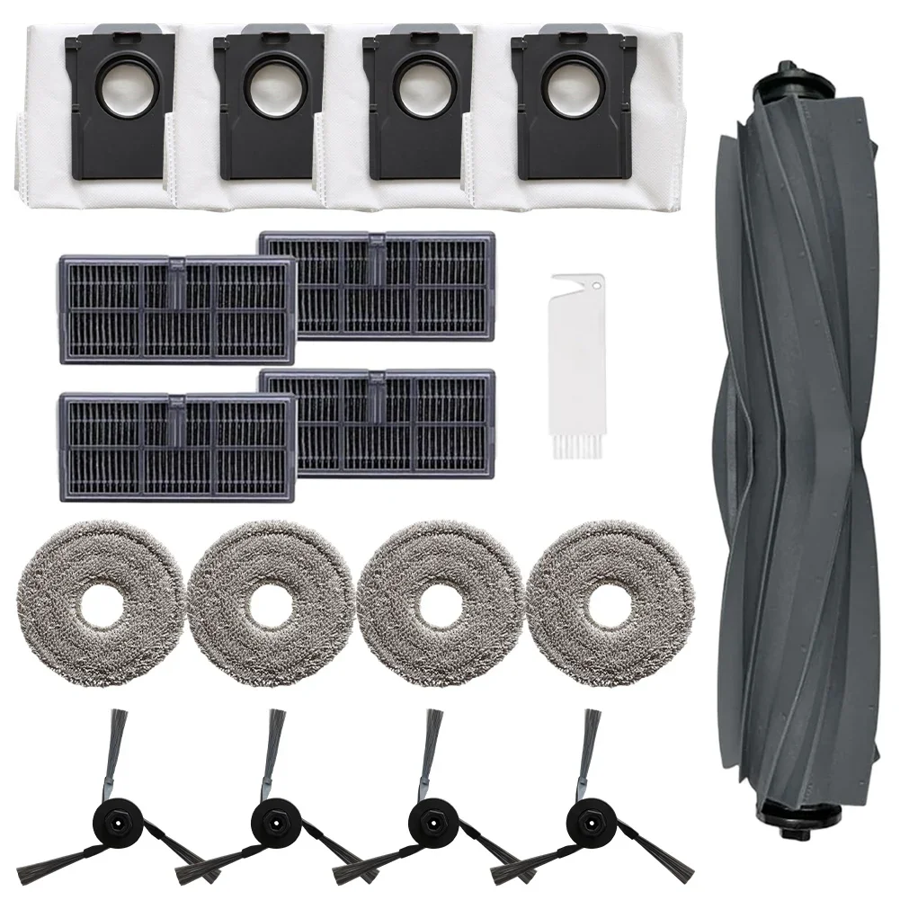 For Dreame For MOVA P50 Pro For Ultra Mop Cloth Dust Bag Side Brush Kit Vacuum Cleaners Home Appliance Accessories