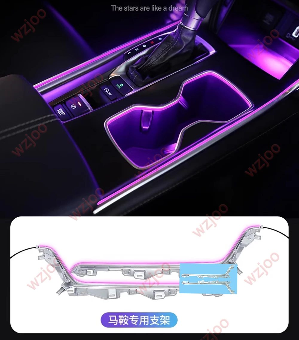 For Honda Accord 2018-2025 Saddle reading Atmosphere Lamp Interior Ambient Lighting Diamond Tweeter Illuminated Speaker Cover