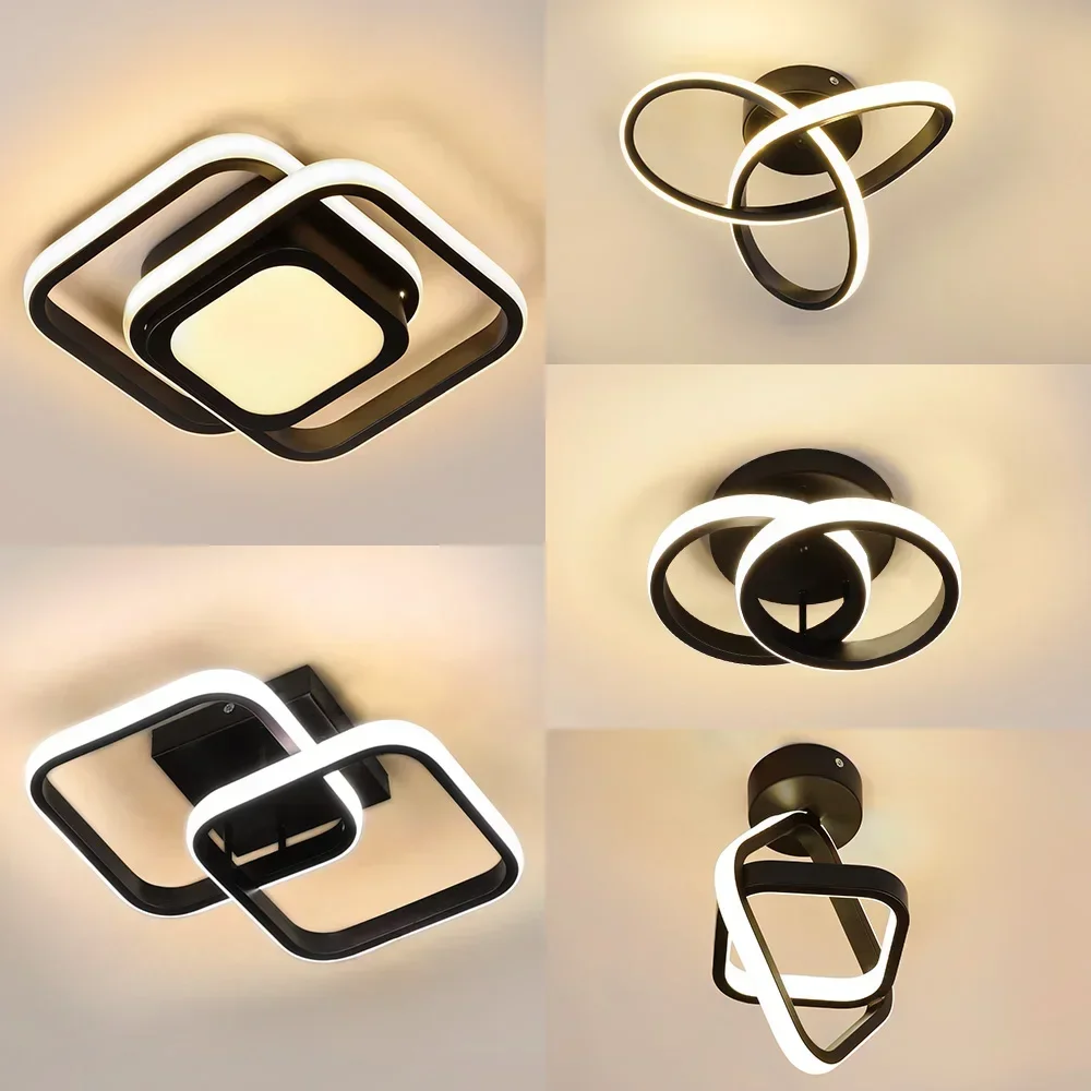 

LED Ceiling lights modern Aisle lamps Corridor Three Colors Lamp For Bedroom Living Room Light Surface Installation Lamps