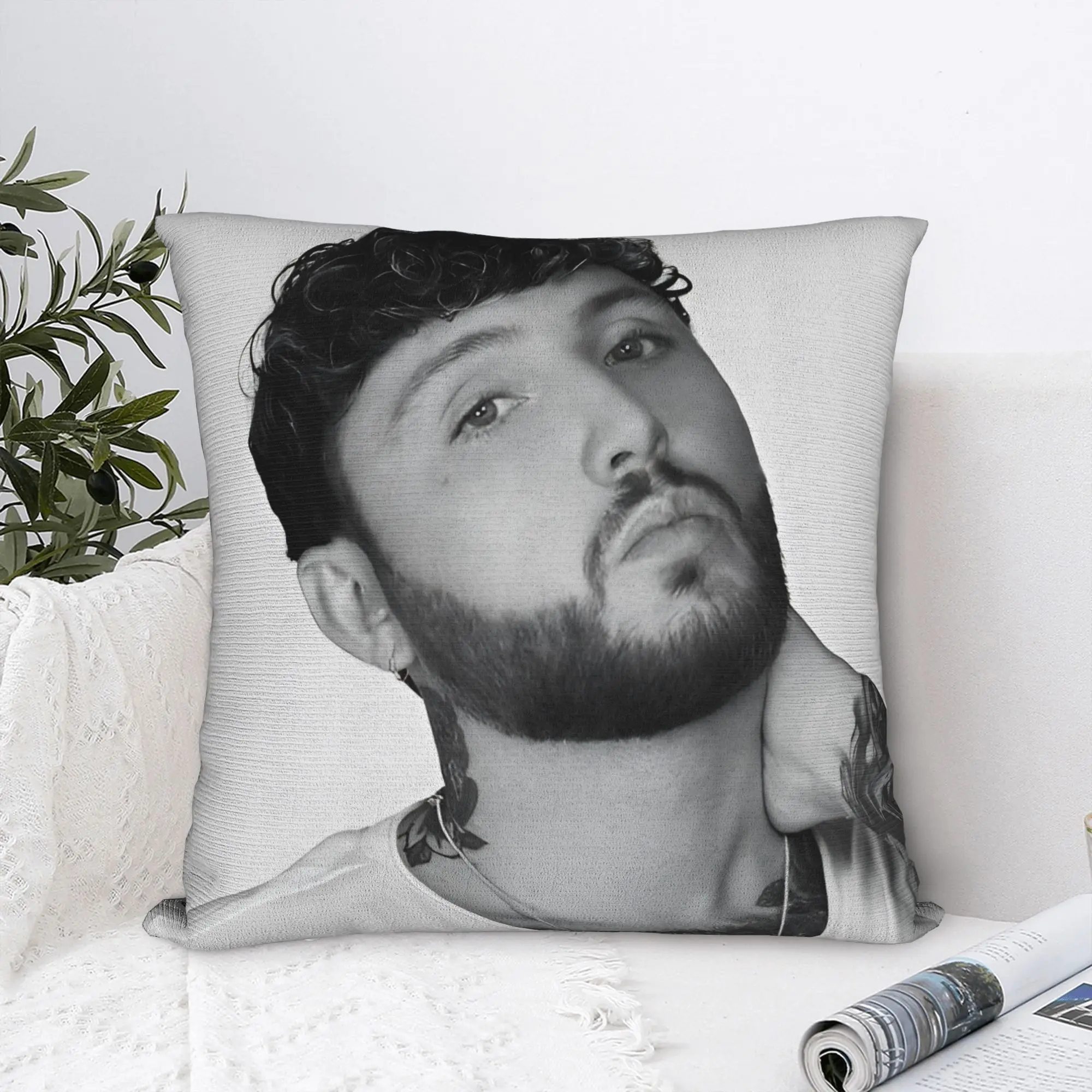 

Наволочка James Arthur Pisces World Tour, аксессуары, мягкий чехол для подушки, наволочки, украшения для дома, на молнии, несколько размеров