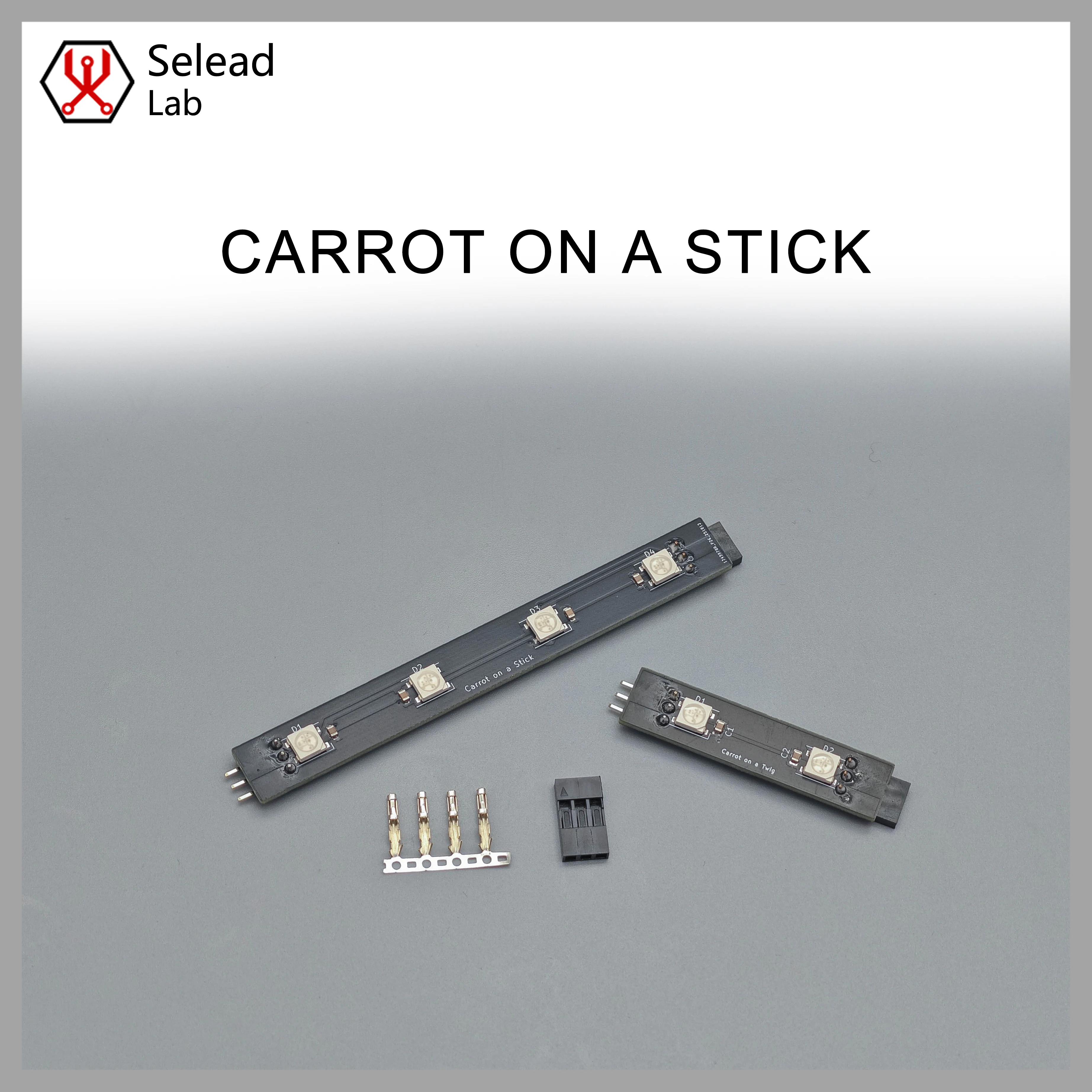 Seleadlab Led Rgb PCBs for ERCF V3 Carrot on a Stick And Carrot on a Twig Enraged Rabbit Neopixels For 3D Printer