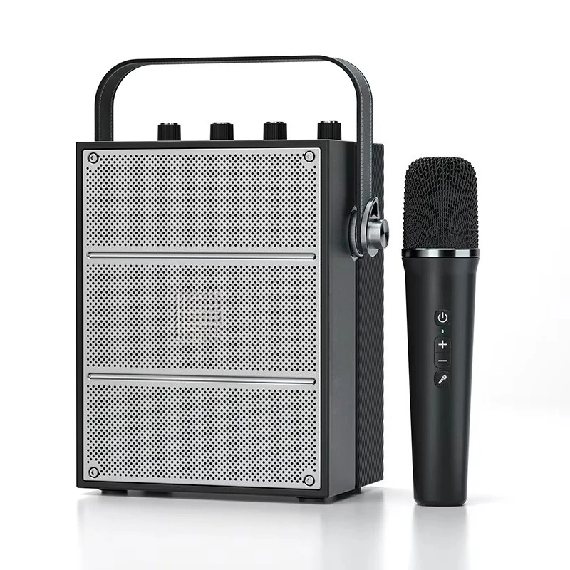 

Stereo Wireless Speakers for Parties and Meetings 40w Outdoor Speakers Audio Speakers with Wireless Microphones