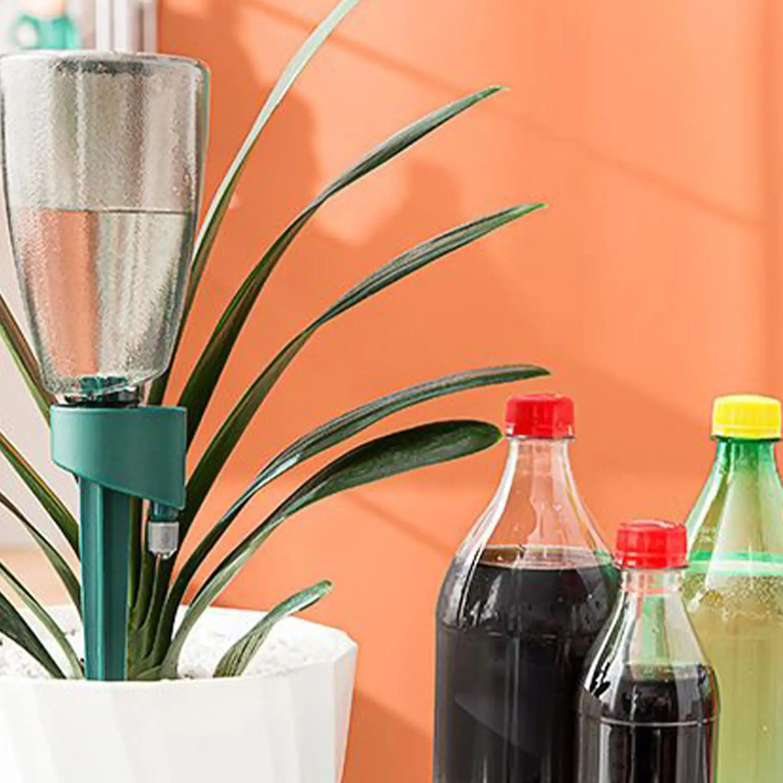 6 stücke Automatische Waterer Haushalt Blume Pflanze Selbst Bewässerung Gerät Automatische Tropf Bewässerung System für Indoor Outdoor Gartenarbeit – Detail 2