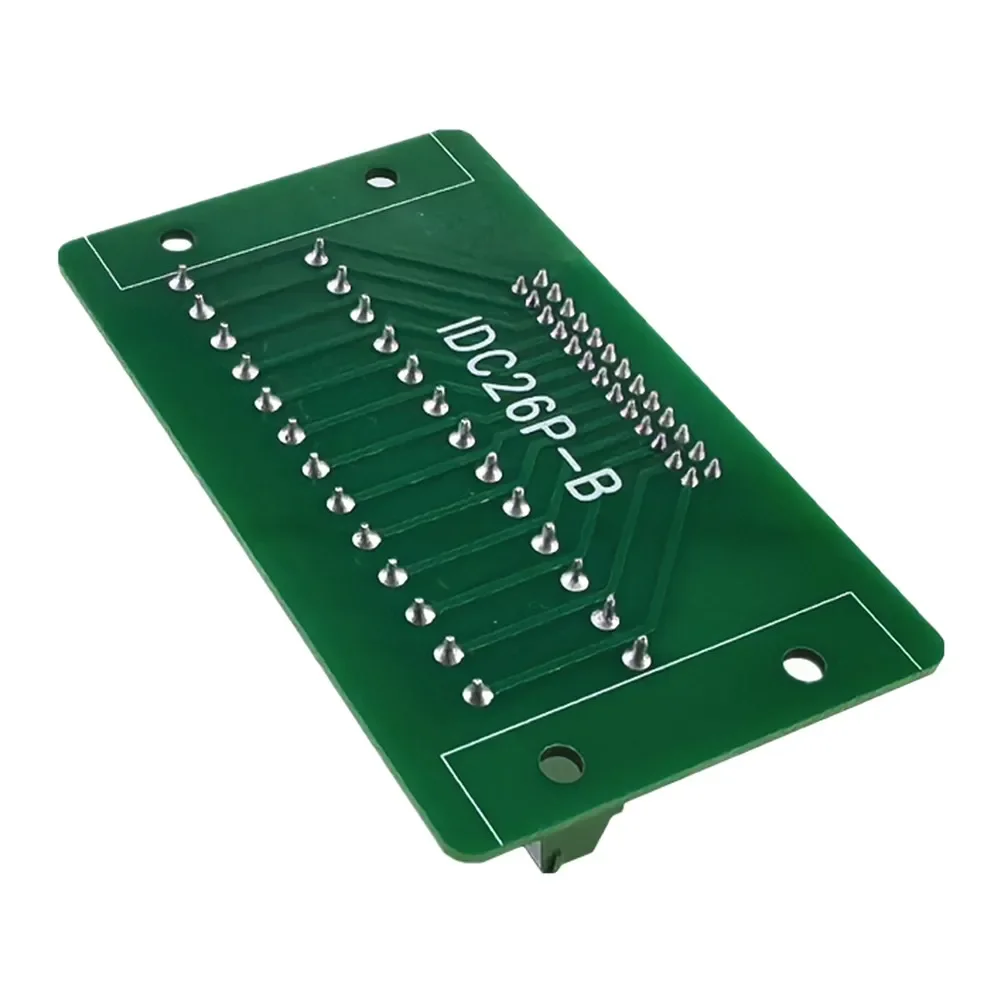 

IDC26P To Terminal B Green IDC 26 Pin Connector With Bracket 18-26AWG Adapter Terminal 26pin For IDC Connector Electrical Parts