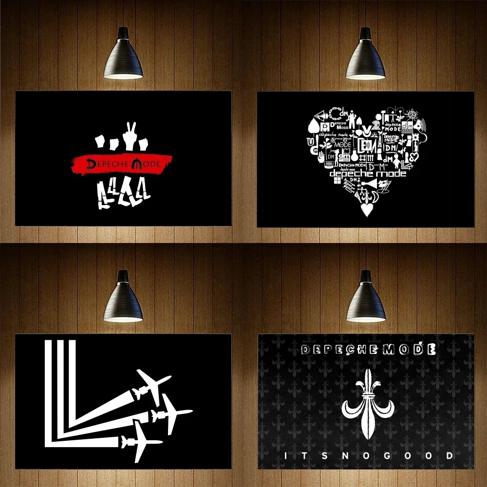 D-Depeche Mode Rock-ES Band Flag Yard Idea For Party Banner Table Wall Decoratio Tapestry Polyester Printed Garage Or Outdoor