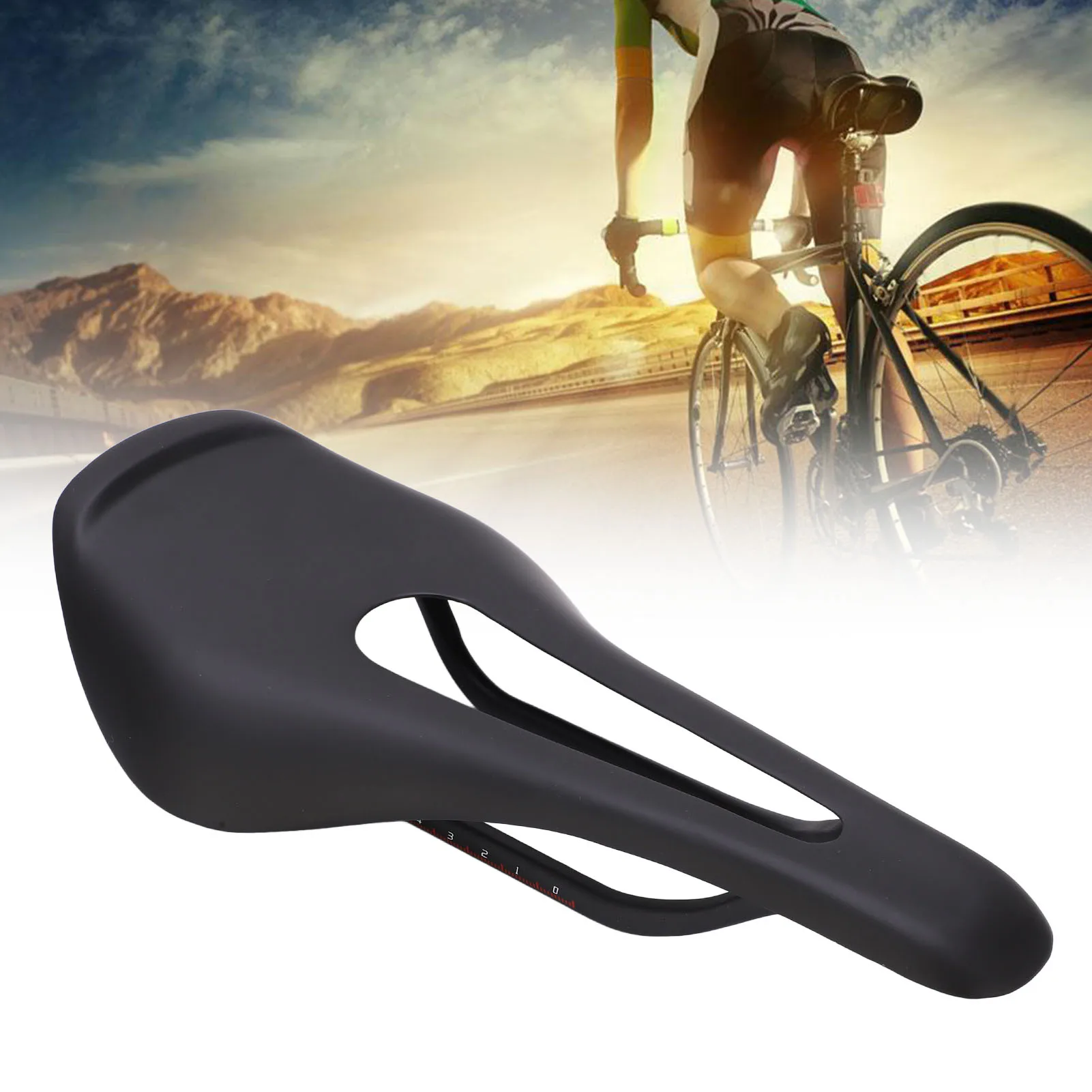 

Bike Seat Ergonomic Breathable Comfortable Ultralight Full Carbon Fiber Bicycle Saddle High Quality for Mountain Bikes Road Bike
