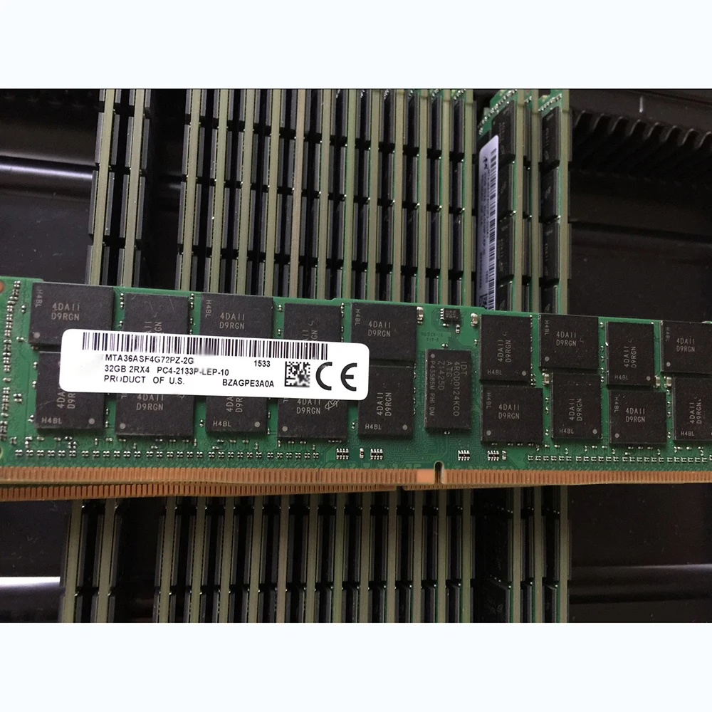 

32GB DDR4 2133MHz RIDMM RAM For DELL SNPPR5D1C/32G 2RX4 PC4-2133P PR5D1 Server Memory Works Perfectly Fast Ship