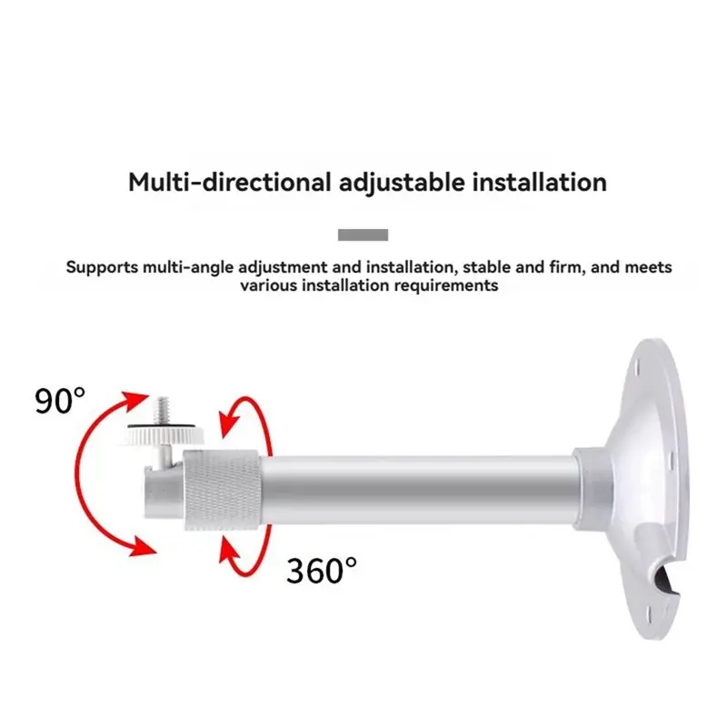 T23C Projector Stand Surveillance Camera Mount Wall Ceiling Mount Bracket 6Mm Thread 20CM For Projector Security Camera