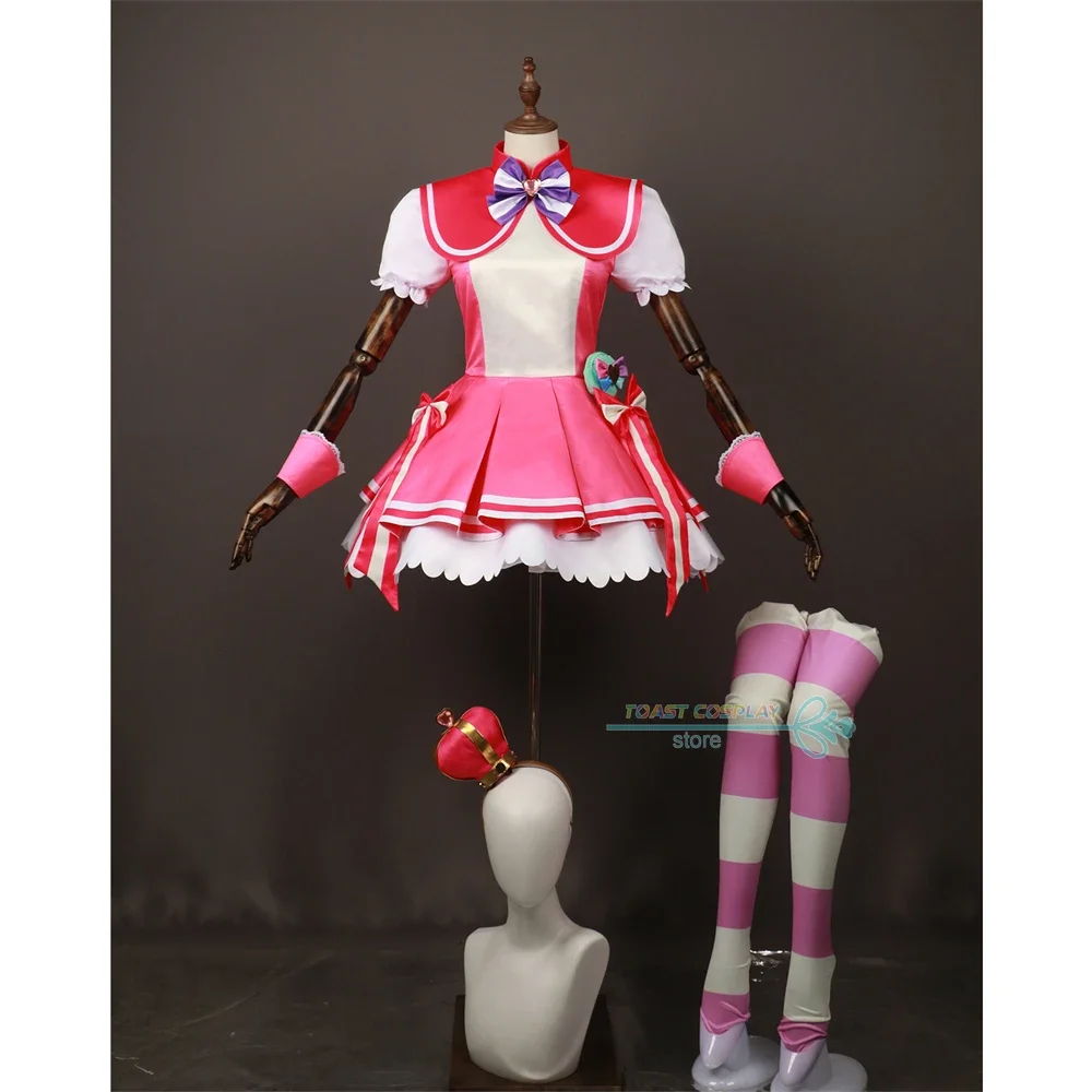 Cure Wonderful Cosplay Game Pretty Cure Inukai Komugi Cosplay Costume Anime Carnival Comic Con Animation Prop