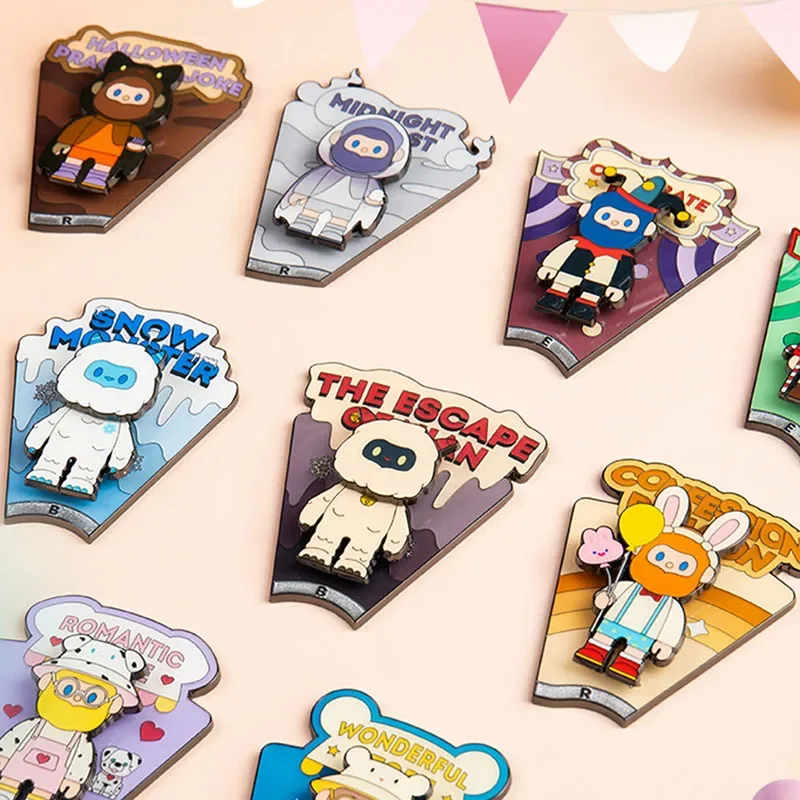 

FINDING UNICORN FARMER BOB Paradise Dreamland Series Badge Blind Box Surprise Box Original Action Figure Cartoon Model Mystery