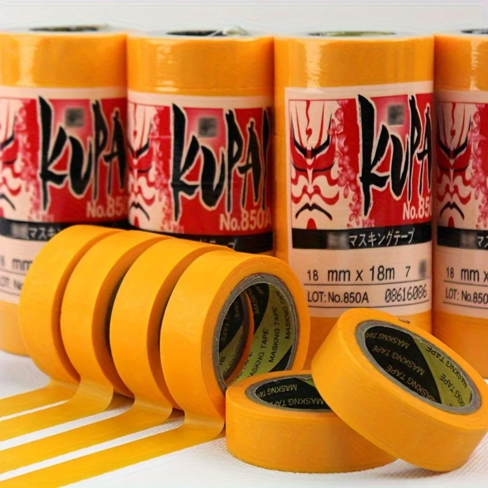 High Viscosity Seamless Masking Tape, Suitable for DIY Handmade/Wall Decoration/Frame Covering/Car Painting