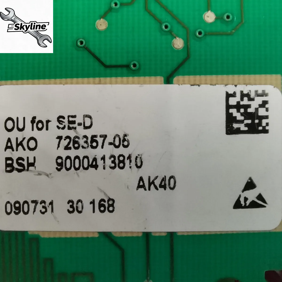 Applicable to drum washing machine computer board control display board AKO 726357-05 BSH 9000413810