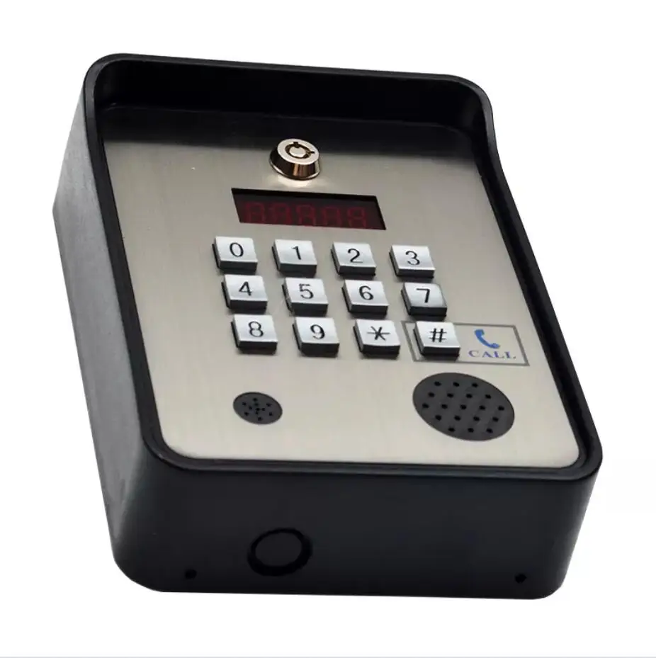 400 users 3G 2G GSM Access Control System Controller Board Lock Wireless Intercom Entry System Waterproof for Apartment