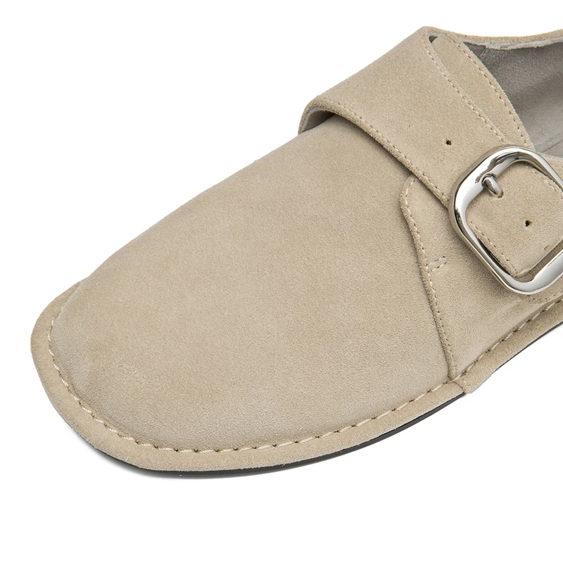 AIYUQI 2025 nuevos zapatos planos para mujer, mocasines antideslizantes para mujer, zapatos femeninos de talla grande para primavera y otoño