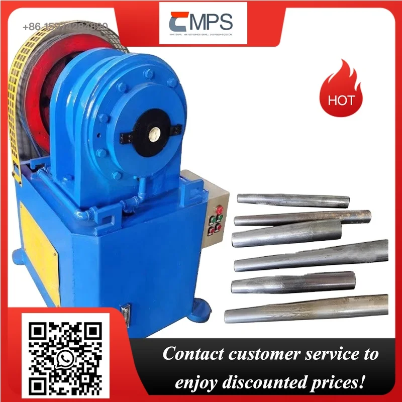 20/32/40/48/60 mm Hydraulic Steel Pipe End Tapering Taper Swaging Machine Tube Diameter Reducing Machine for Sofa Metal Legs